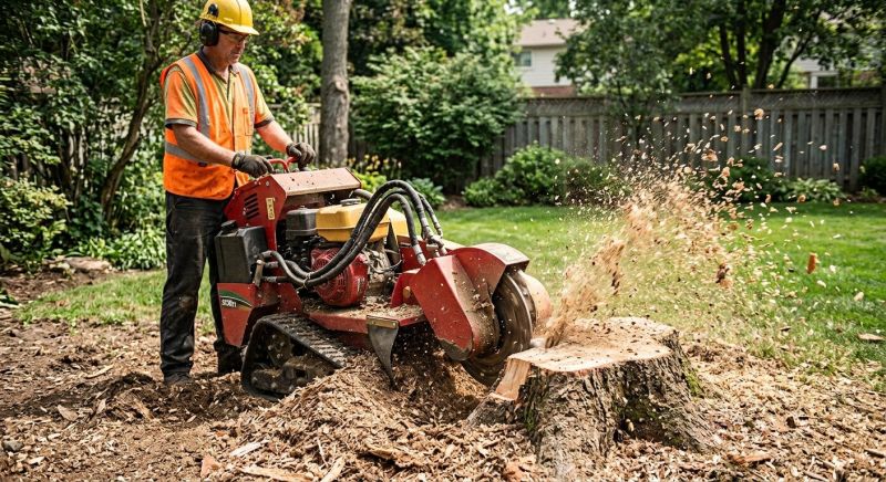 Stump Cutting in Aiken, SC